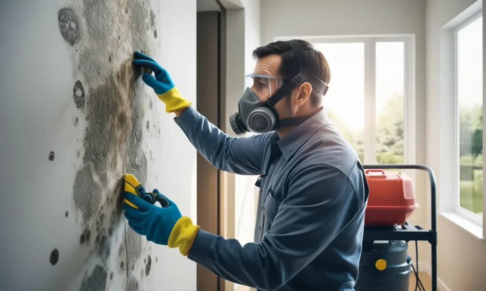 professional-mold-removal-specialist-inspecting-wall